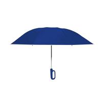 Parapluie avec ouverture et fermeture automatique, parapluie avec boucle annulée, parapluie avec ouverture et fermeture automatique avec boucle annulaire - Parapluie inversé coupe-vent résistant, Bleu