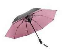 Parapluie avec Ventilateur, Ventilateur Parapluie avec Monsieur Parapluie Ventilateur Monsieur avec Ventilateur Portable pour Temps Chaud (Pink)