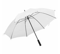 vidaXL Parapluie coupe-vent de trekking et golf, portable, résistant à l’eau, blanc 130 cm