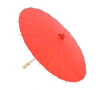 Parapluie Blanc Blanc Vierge en Papier, Bricolage de Papier Parapluie de Décoration du Papier Blanc Accessoires Parasol Projets de Parapluie Bricolage pour la Peinture à la Main