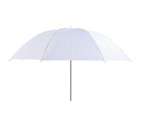 Parapluie blanc translucide souple pour studio de photographie - Diffuseur de lumière - Idéal pour les portraits en lumière douce et la photographie de produits avec design et rangement facile
