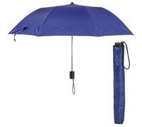 Parapluie bleu compact - pliable - Diamètre 90 cm Y904