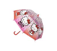 Parapluie bulle Hello Kitty manuel - transparent multicolore en POE pour enfant
