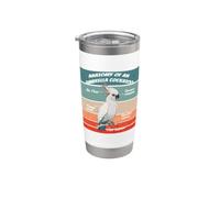Parapluie cacatoès, anatomie, perroquet, oiseau, machine à Gobelet isotherme en acier inoxydable double paroi