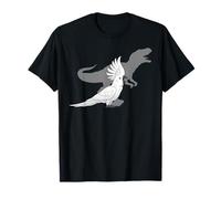 Parapluie cacatoès avec T Rex Shadow Bird Lovers T-Shirt