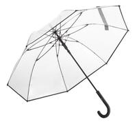 Parapluie canne transparent - FARE - FP7112 - Automatique - Noir - 8 panneaux