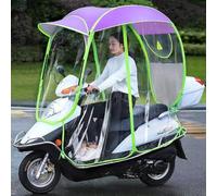 Parapluie Canopy Moto Auvent de Pluie for Scooter de mobilité, Housse de Scooter de mobilité, Housse de Pluie