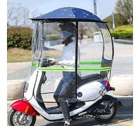 Parapluie Canopy Moto Housse de Pluie imperméable for Moto et Scooter(B)