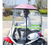Parapluie Canopy Moto Housse de Pluie imperméable for Moto et Scooter(D)