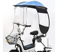 Parapluie Canopy Moto Pare-Soleil Universel for Moto électrique et Scooter(SkyBlue,B)