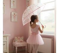 Parapluie cloche transparent Ballerines (68 cm)