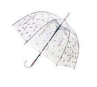 Parapluie cloche transparent pois cruivrés