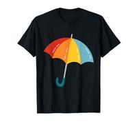 Parapluie coloré Art minimaliste T-Shirt