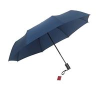 Parapluie de Coupe-Vent léger Compact Pliant Soleil Pluie Parapluies Jardin résister à la tempête Neige ， Rojo 104 * 60 cm(Blue)
