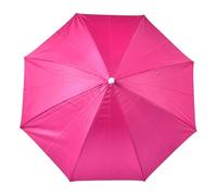 Parapluie de fête pliable avec protection UV avec bande élastique pour, femmes, adultes, extérieur, plage, randonnée, camping, jardinage, golf, pêche, rose rouge, Refer to description