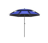 Parapluie de la pêche Universelle étanche à l'épreuve Solaire Parapluie de la crème Solaire Parapluie de la pêche du Soleil insérer Trois Fois(Purple,2.0m)