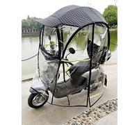 Parapluie De Mobilité De Parapluie De Scooter De Moteur Entièrement Fermé Et Couverture De Pluie Imperméable, Couverture Universelle De Pare-Soleil De Moto Électrique B