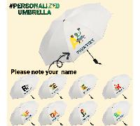 Parapluie de Pâques personnalisé avec un petit lapin, parapluie automatique personnalisé avec un nom, cadeau pour la nouvelle année scolaire, cadeau surprise pour les festivals, cadeau de la Saint-Val