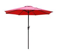 Parapluie de Parasol Parasol de Parasol Parasol Parasol | 2,7 m | avec manifeste de Protection UV Round Pluie Anti-légère, Teinte de Soleil compacte pour la Plage Balconie à Parts de pêche en