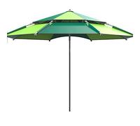 Parapluie de pêche 2 mètres Parapluie de pêche à la Pluie multidirectionnelle 2.2 Augmentation du Parapluie épaississant du Soleil(Green,2.0m)