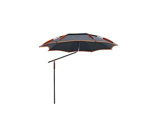 Parapluie de pêche Grand Parapluie de pêche Nouvelles béquilles universelles Parapluie de pêche à l'extérieur Parapluie Anti-Ultraviolet(2.4m)