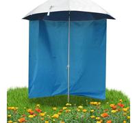 Parapluie de pêche, parapluie de piscine, tente entourée, tissu imperméable pour la plage, le camping, la pêche, design demi-circonférence, 2,4 m, Refer to