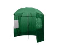 vidaXL Parapluie de pêche Vert 240x210 cm