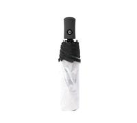 Parapluie de pluie automatique transparent coupe-vent pliable pour homme et femme, Noir , taille unique