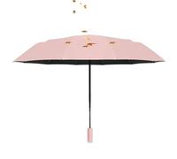 Parapluie de pluie pour adultes, protection solaire pliable inversée, réfléchissant, ouverture et fermeture automatiques, coupe-vent, pour le golf, le dortoir, le pique-nique, le voyage, l'extérieur