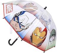 Parapluie de pluie unisexe multicolore à cloche pour enfants (Avengers Hulk)