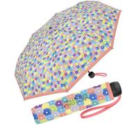 Parapluie de poche Benetton Super Mini Dots, Blooming Dots Peach, 95 cm