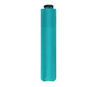 Parapluie de Poche Doppler Zero,99 - Poids de Seulement 99 grammes - Stable - Coupe-Vent - 21 cm - Aqua Blue
