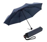Knirps Parapluie de poche A.050 Medium Manual – Compact, coupe-vent, résistant aux tempêtes – Navy