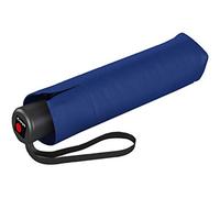 Parapluie de Poche Knirps A.050 Medium Manual - Compact et résistant aux tempêtes - Stable - Coupe-Vent - Bleu