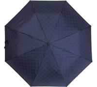 Parapluie de poche télescopique avec housse de protection ø100 cm compagnon idéal pour les jours de pluie Bleu marine