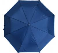 Parapluie de poche télescopique avec housse de protection Parapluies imperméables avec armature en fibre de verre ?100 cm Bleu marine