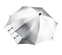 Parapluie de randonnée EUROSCHIRM Swing backpack handsfree (silver UV protection 50+) TU