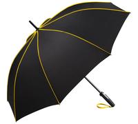 Parapluie de taille moyenne Fare Seam Noir 115 cm