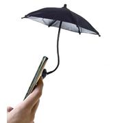 Parapluie de téléphone portable avec tuyau flexible réglable à 360 °, Support de téléphone portable magnétique, parasol pour téléphone portable adapté à une utilisation en voiture