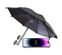 Parapluie de téléphone pour le soleil,parapluie de téléphone portable | Mini pare-soleil anti-éblouissement mignon | Visière d'ombrage de Navigation de voiture, support de pare-soleil mignon pour Mini