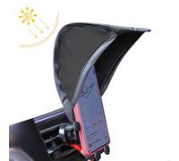 Parapluie de téléphone pour téléphone portable - Protection solaire pour téléphone portable - Support de téléphone anti-éblouissement pour voiture et moto