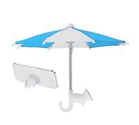 Parapluie de téléphone | Support de protection solaire d'extérieur pour téléphone portable | Support compact étanche anti-UV pour vélo et extérieur universel