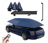 Parapluie de tente de voiture entièrement automatique, auvent portable avec télécommande, housse rétractable pour berline SUV