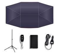Parapluie de Toit Automatique pour Voiture, Parasol Multifonctionnel avec télécommande et Support, Tente Pliante et Mobile pour Le Camping en Plein air B-5M