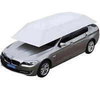 Parapluie de toit de voiture entièrement automatique, pare-soleil amovible pliable pour parking en plein air, auvent mobile portable pour voitures, idéal pour les écoles de conduite, bleu, 4,2 m