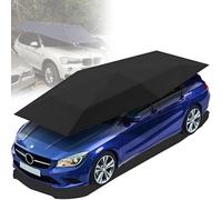 Parapluie de Voiture Automatique avec télécommande, Pliable, Protection Solaire, Coupe-Vent, Tissu Oxford, pour Tous Types de Voitures Black-4.2m