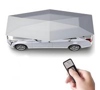 Parapluie de Voiture entièrement Automatique avec télécommande, Silver-4.8M | tente de voiture universelle, protection portable, abri de voiture pliable, auvent mobile, pour berline et SUV