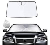 Parapluie de Voiture Pliable pour Pare-Soleil de fenêtre Automobile comme Voiture, camionnette, SUV, Camion, Camping-Car, Camping-Car - XL la Plupart des Voitures Gardent la Voiture au Frais.