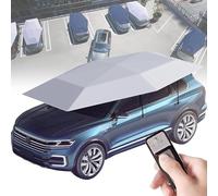 Parapluie de Voiture Semi-Automatique pour Toit,Tente de Voiture Silver-4.2M