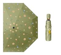Parapluie de Voyage Compact Coupe-Vent 8 Nervures UPF 50+ Protection UV, Pliable Portable, Ouverture/Fermeture Automatique, Parapluie pour Hommes Femmes